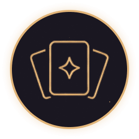 Tarot cards representing psychic advisors